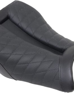 Track LS Lattice Stitched Solo Seat - Black