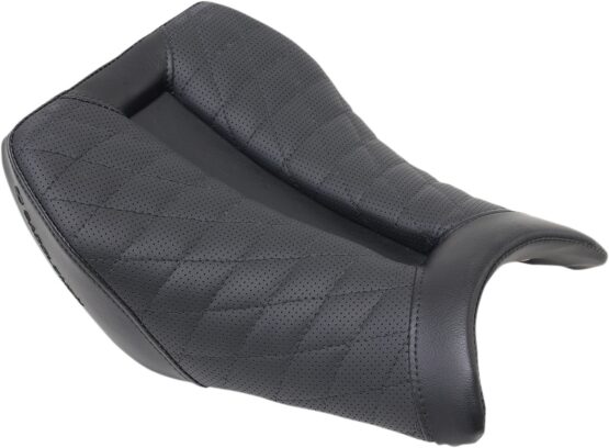 Track LS Lattice Stitched Solo Seat - Black