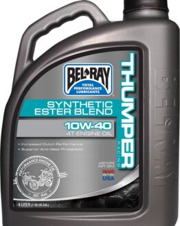 BEL-RAY THUMPER RACING SYNTHETIC - OIL THUMPRBLEND 4T 10W-40