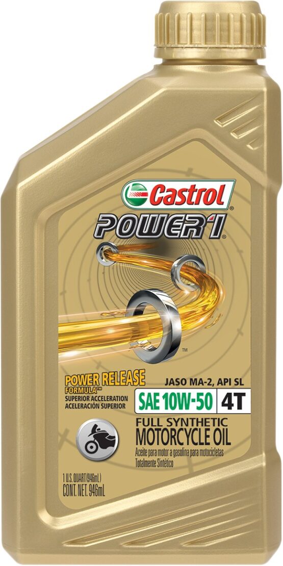 Power1 Racing Synthetic 4T Motor Oil - 10W50 1 Qt