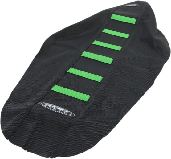 6-Rib Water Resistant Seat Cover Black/Green