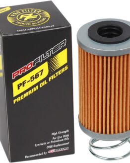 Pro Filter Cartridge Oil Filter PF-567 Black