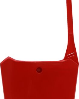 UFO Front Number Plate Red Fits Honda