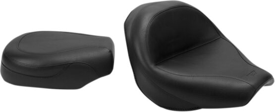 Touring Smooth Vinyl 2-Up Seat - Black