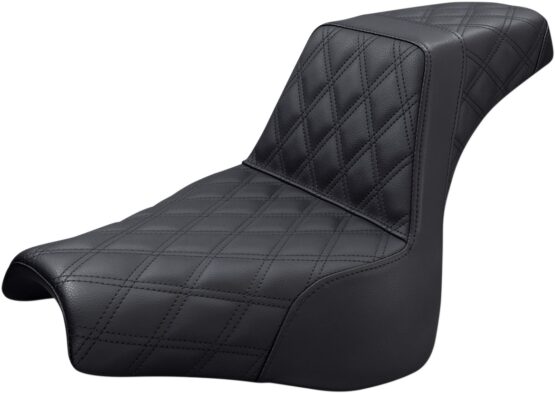 Step-Up Full Diamond 2-Up Seat - Black