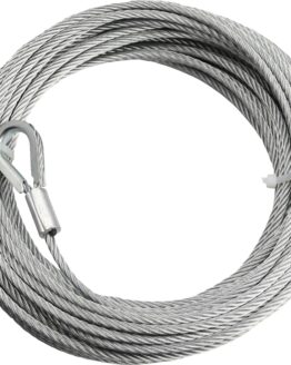 KFI Winch Cable 5/32 in x 49 ft 2000 lb Capacity Galvanized Steel