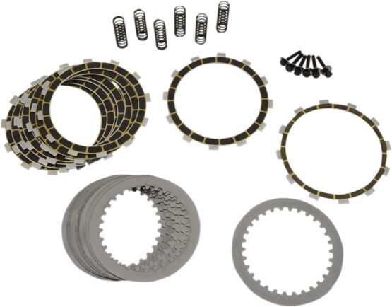 Carbon Fiber Complete Clutch Kit w/ Steels & Springs