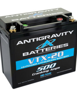 16-volt Lithium "Race" Battery, 20-cell 500ca; Left Negative Terminal