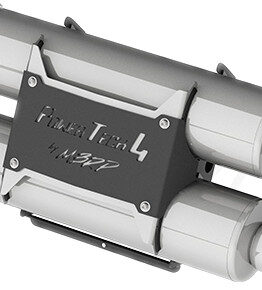 MBRP Dual Stack Slip-On Exhaust Mufflers Silver Fits Polaris General 1000