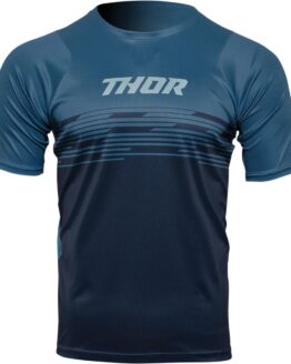 Thor Assist Shiver Short-Sleeve Jersey Men's S Teal Blue