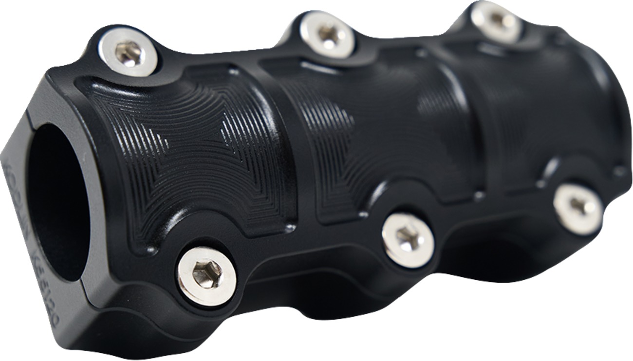 Kodlin USA Big Block Handlebar Risers with Clamp Black - Image 4