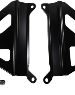 Black Aluminum Radiator Braces