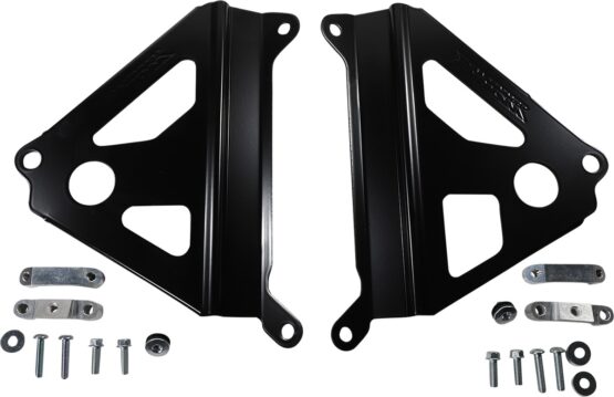 Black Aluminum Radiator Braces