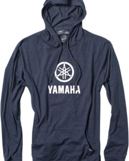 Men's Yamaha Stack Lightweight Hoody Navy XL Factory Effex