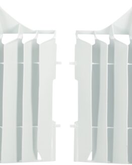 White Radiator Louvers