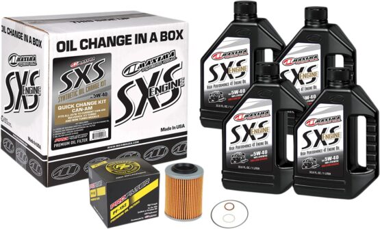 SxS Oil Change Kit - Synthetic 5W40 w/ PF-152 Filter