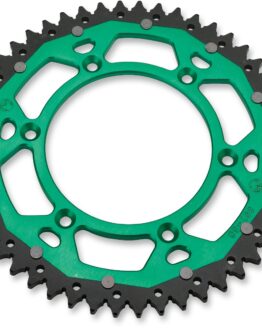 50T Green Dual Metal Rear Sprocket