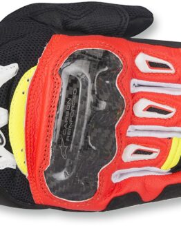 SMX-2 V2 Air Carbon  Gloves Black/Red/White/Yellow Medium