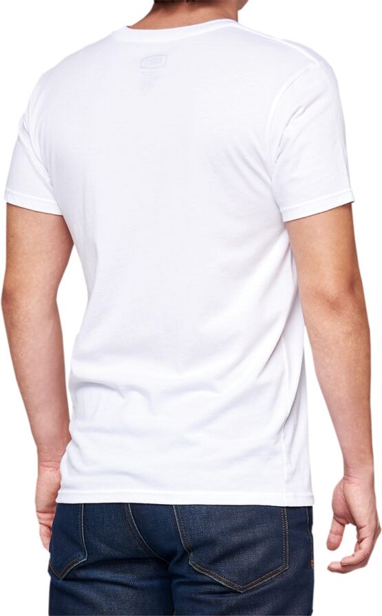 100% Bb33 Signature Tee Wht Sm - Image 3