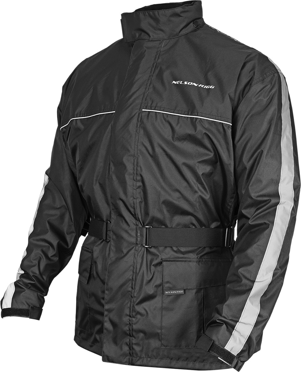 Nelson Rigg Solo Storm Waterproof Jacket Black Small Men's - Image 11