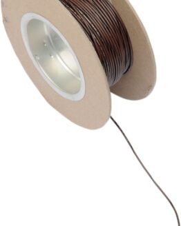 Brown / Black 18 Gauge Color Match Primary Wire - 100' Spool