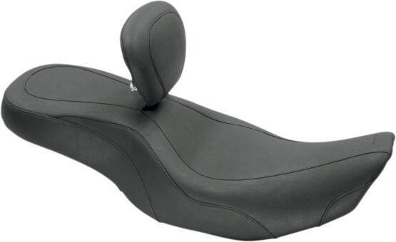 Tripper Smooth Vinyl 2-Up Seat w/Backrest