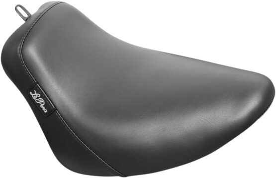 Bare Bones Smooth Vinyl Solo Seat - Black