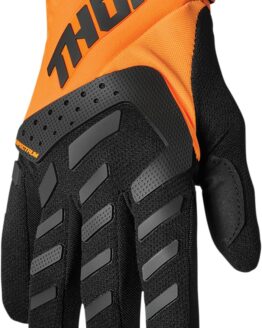 Thor Youth Spectrum Gloves - Orange/Black - Small