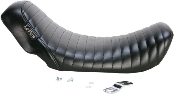 Bare Bones Pleated Vinyl Solo Seat Black Foam