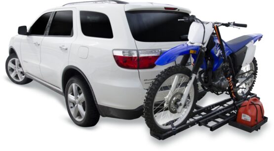 Trailer-Hitch / 2" Receiver Mounted Motorcycle Carrier - Image 2