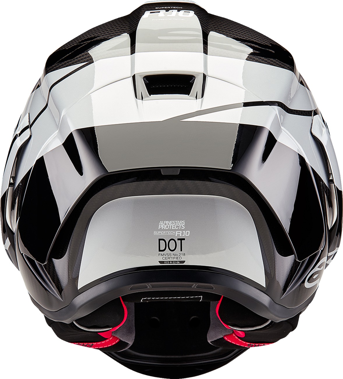 Alpinestars Supertech R10 Element Helmet Carbon/Silver/Black 2XL - Image 3
