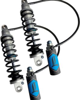 Legend Suspension REVO ARC Remote Reservoir Shocks Clear 14in Standard Pair