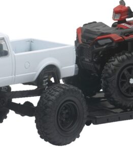 New Ray 1:18 Pickup Truck with Mini Sportsman Toy Set