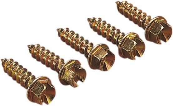 1" Original Gold Screws - 1000 Pack