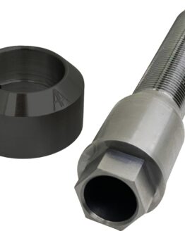 Alloy Art Upper Steering Stem Black For Harley Touring Models