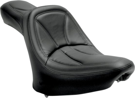 King Plain 2-Up Seat Black Gel