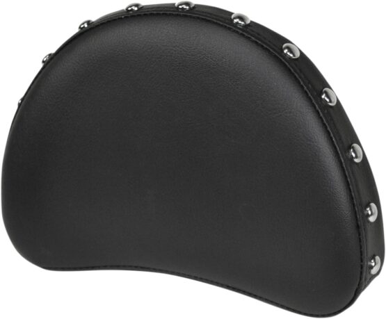 Renegade Half-Moon Studded 8" Sissy Bar Pad - Black