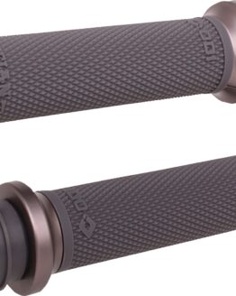 ODI Ruffian Lock-On Street Grips Graphite Gun Metal 1in TBW Harley