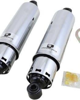 12" Full Cover 412 Series Shocks Chrome