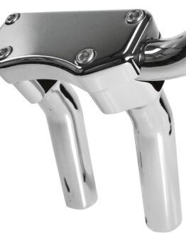 Drag Specialties Buffalo Handlebar Riser Kit 5.5in Chrome