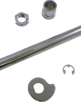 Drag Specialties Rear Axle Kit Chrome Harley FL Touring 02-07