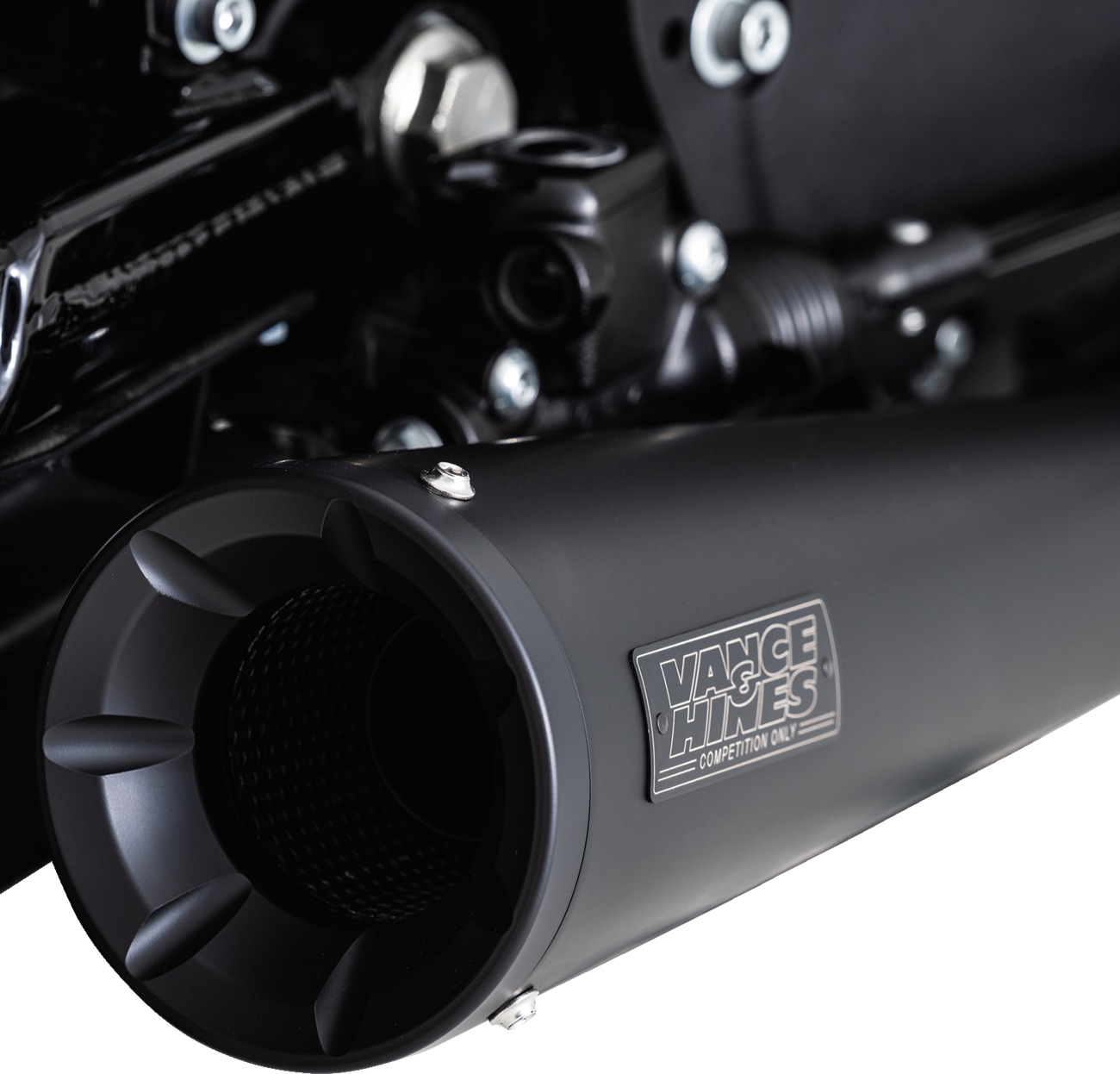 Vance & Hines SS 2-1 Black Full System Exhaust Fits Sportster 2004-2013 - Image 3