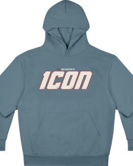 ICON Rizz Rizz Hoodie XL Off-White/Blue Men's