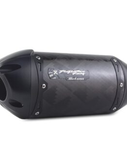 S1R Aluminum Slip On Exhaust Black Series