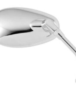 BikeMaster Chrome Mirror Right Side - Fits Yamaha Reverse Thread