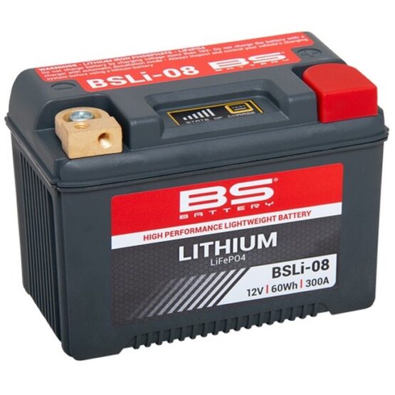 BSLI-08 Lithium Battery, 60Wh, 300 Amps