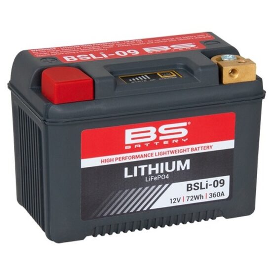 BSLI-09 Lithium Battery, 72Wh, 360 Amps