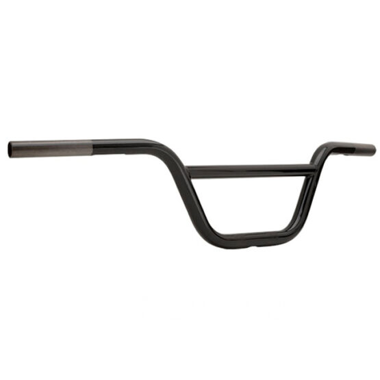 Scrambler Bar Handlebars - Low Black 1.00" Dia. (slotted)