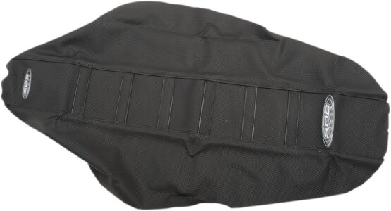 6-Rib Water Resistant Seat Cover - Black