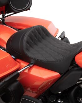 Diamond Vinyl EZ-On Solo Seat Black Low & Forward